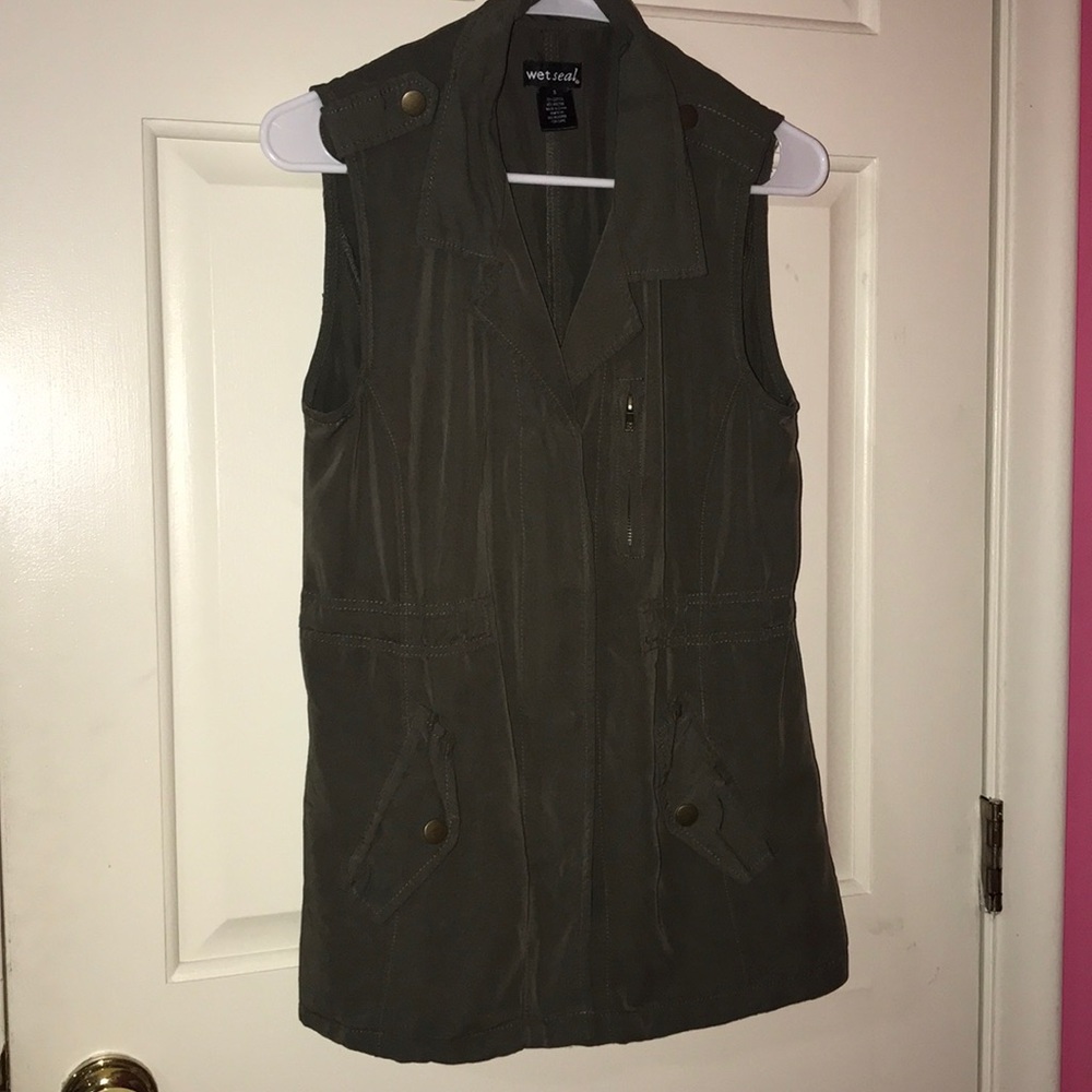 Army Green Vest/Top